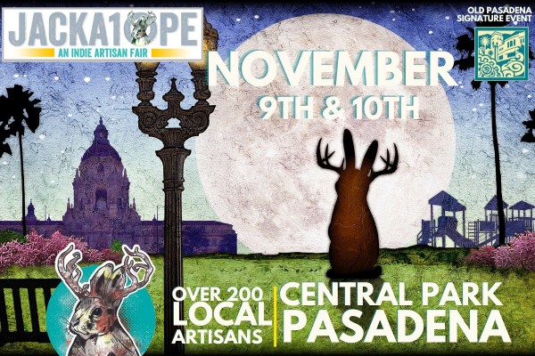 Jackalope November 9 & 10 Central Park Pasadena