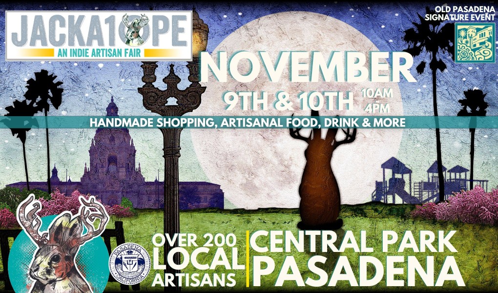   Jackalope November 9 & 10 Central Park Pasadena